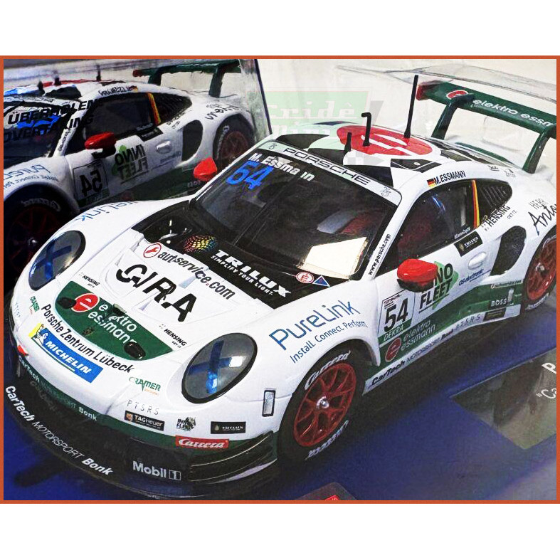 Carro Digital Carrera autorama Porsche 911 RSR CarTech Motorsport Bonk No.54 - escala 1/32