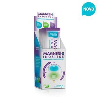Magnésio Inositol - 10 Sachês  5,5g Limão - Equaliv em Oferta na Shopee