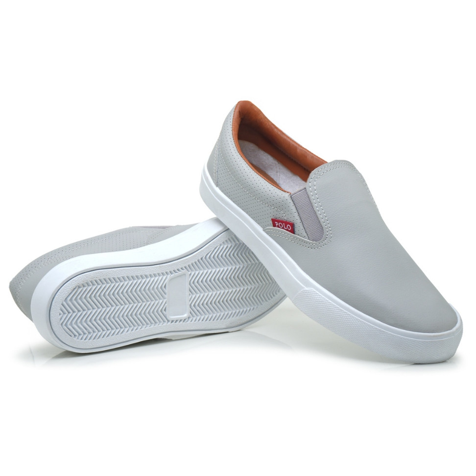 Tenis Masculino Iate Polo Slip On Mule Polo Boxster tenis Casual masculino iate Tênis iate Sapatilha