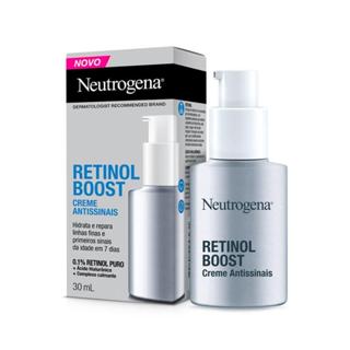 Creme Facial Antissinais Neutrogena Retinol Boost 0,1% 30ml em Oferta na Shopee