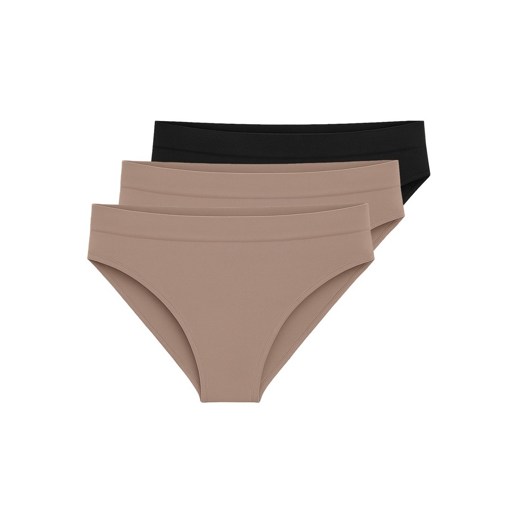 Kit com 3 Calcinhas Biquíni Liz 70222 Colorido