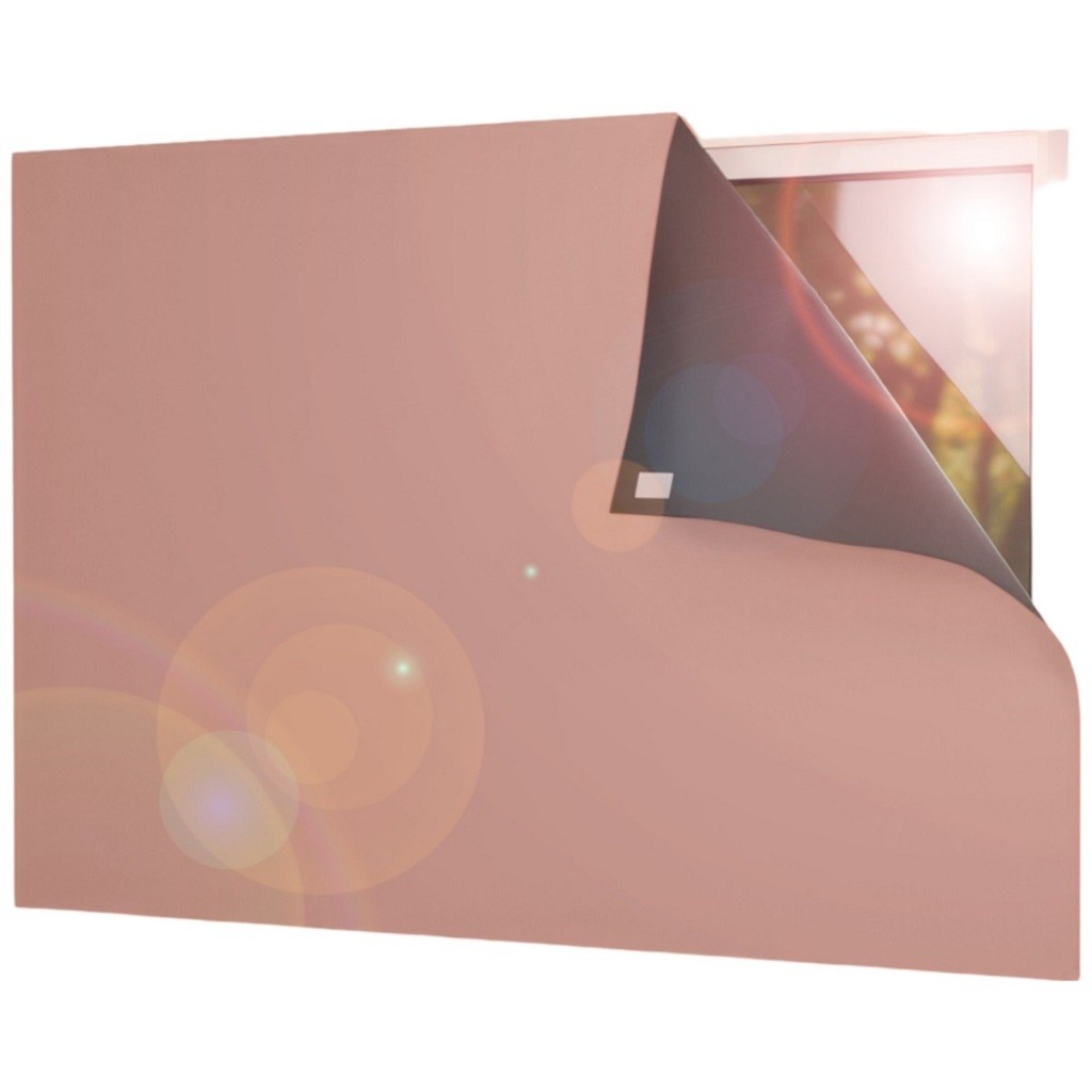 Cortina Painel Blackout PVC 100% com Fixador 1,40m x 2,15m Proteção Solar e Privacidade para Sala, Quarto e Cozinha