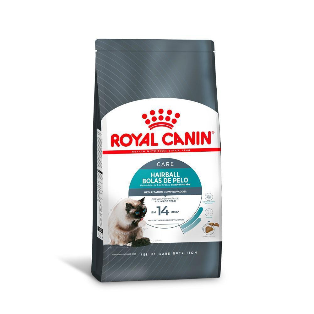 Ração Seca Royal Canin Bolas de Pelo para Gatos Adultos - 3 Kg