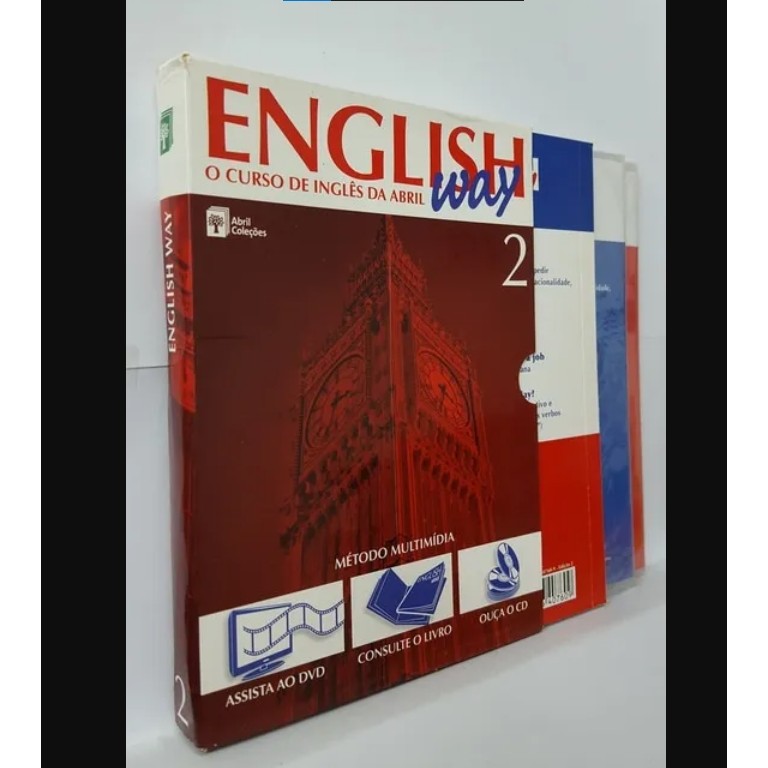 English Way : O curso de inglês da Abril Vol 2 autor n/c