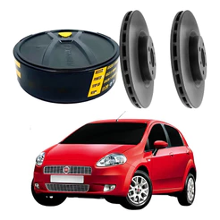 Disco Freio Dianteiro Fremax Punto 1.8 8v 2007 A 2010
