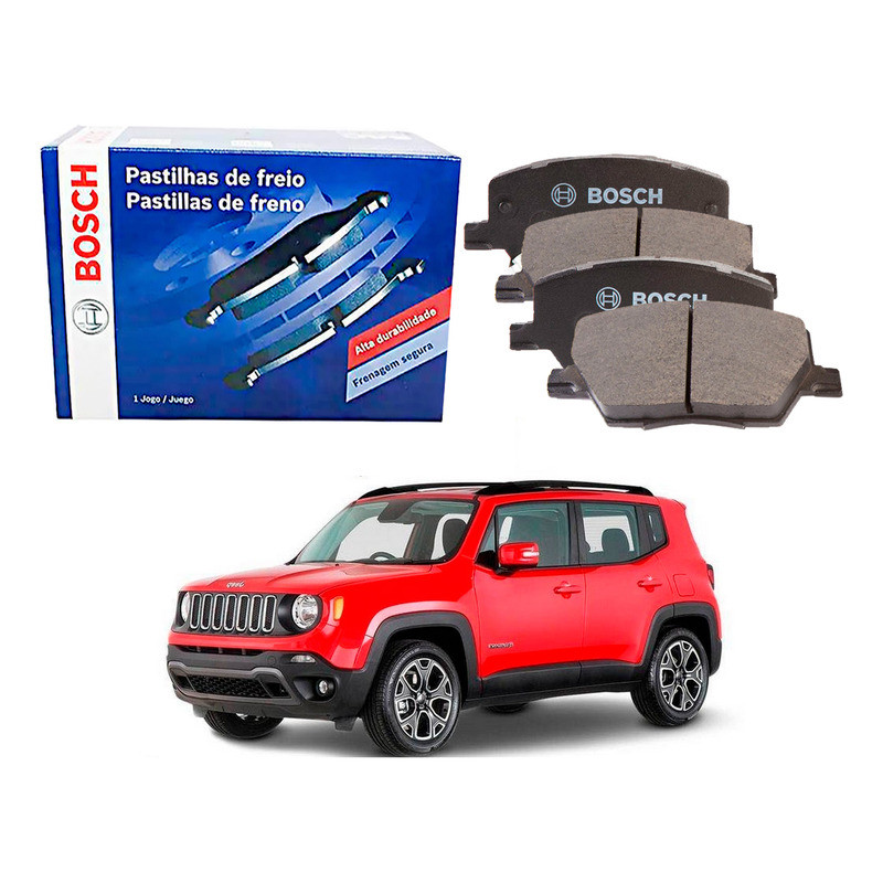 Pastilha Freio Dianteira Bosch Renegade 1.8 2.0 2015 A 2021 em Oferta na Shopee