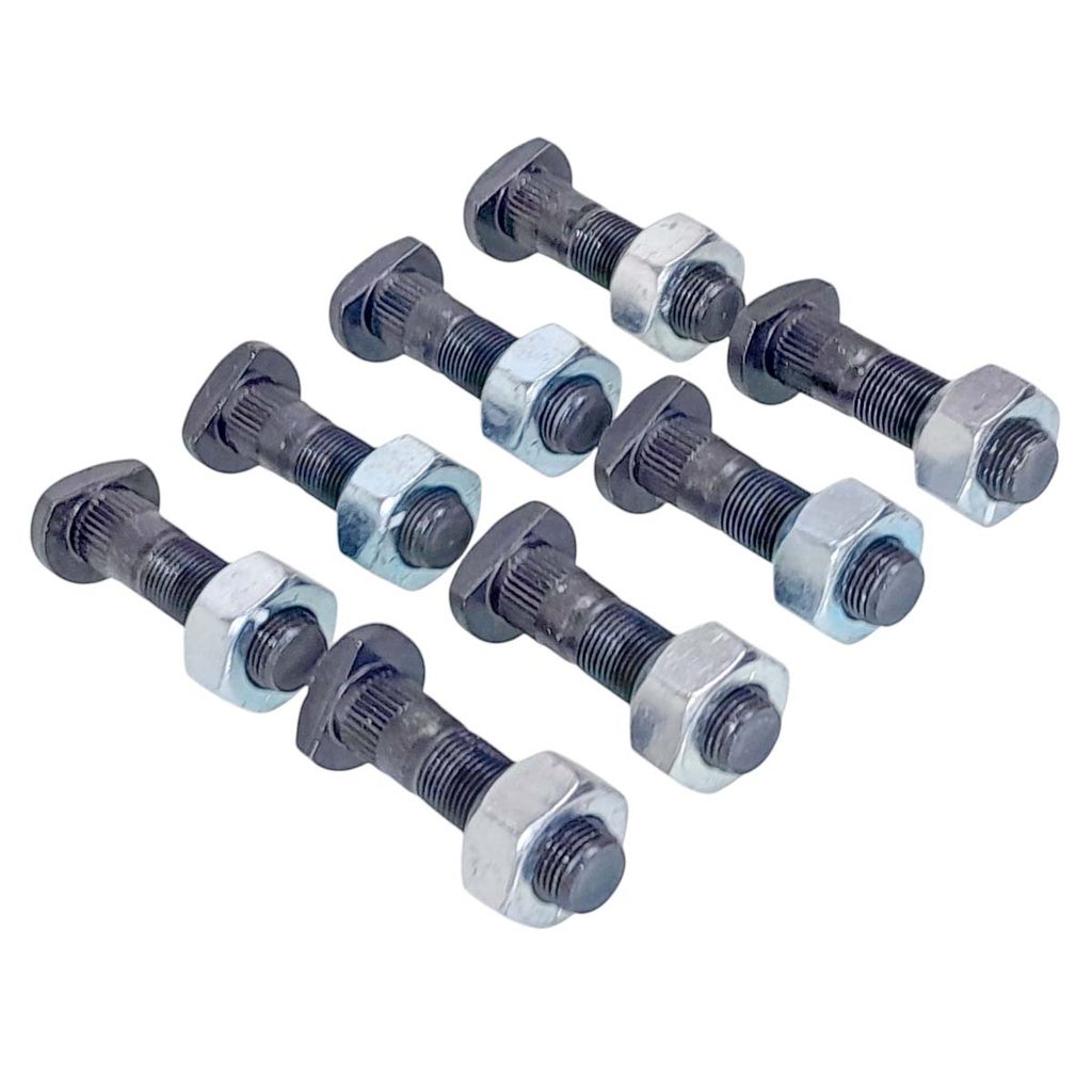 Kit 8 Parafuso Porca Roda Traseiro F350 F4000 75/92 Direito em Oferta na Shopee