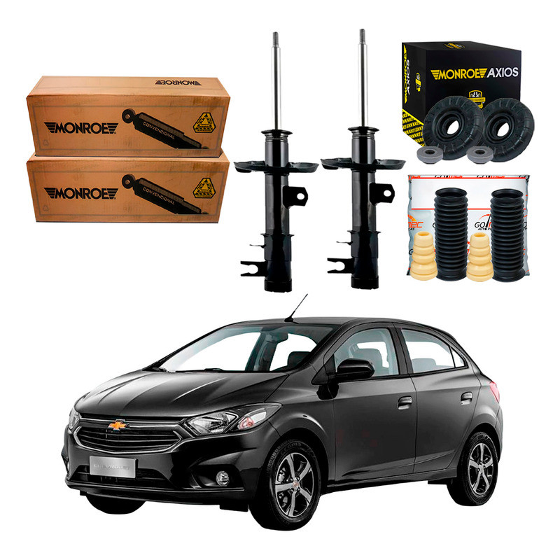 Kit Amortecedor Dianteiro Monroe Onix 1.0 1.4 2017 A 2019 em Oferta na Shopee