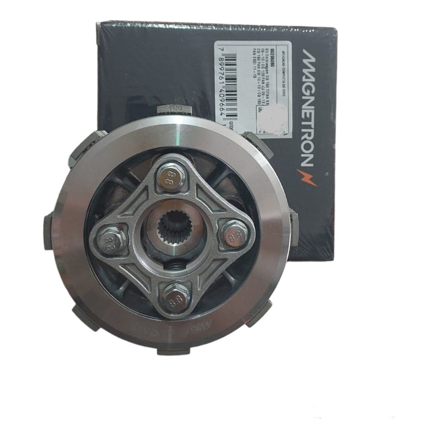 Kit Embreagem completa  Honda Nxr 150 Bros 2009 2010 2011 2012 2013 2014 Magnetron Cod.9118 em Oferta na Shopee