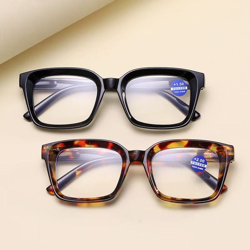 Óculos de Grau Pra Perto de Leitura Armação quadrado de Acetato fashion com proteção de raio azul-Estilo e Conforto em Oferta na Shopee