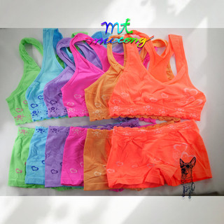 1/2/3/4 Conjunto infantil menina Top nadador e Calcinha Box/TOP CRIANCA//1085