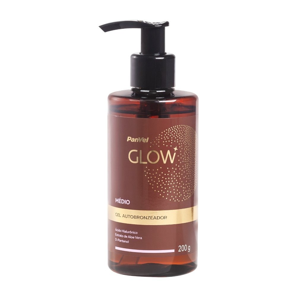 Gel Autobronzeador Panvel Glow 200g em Oferta na Shopee