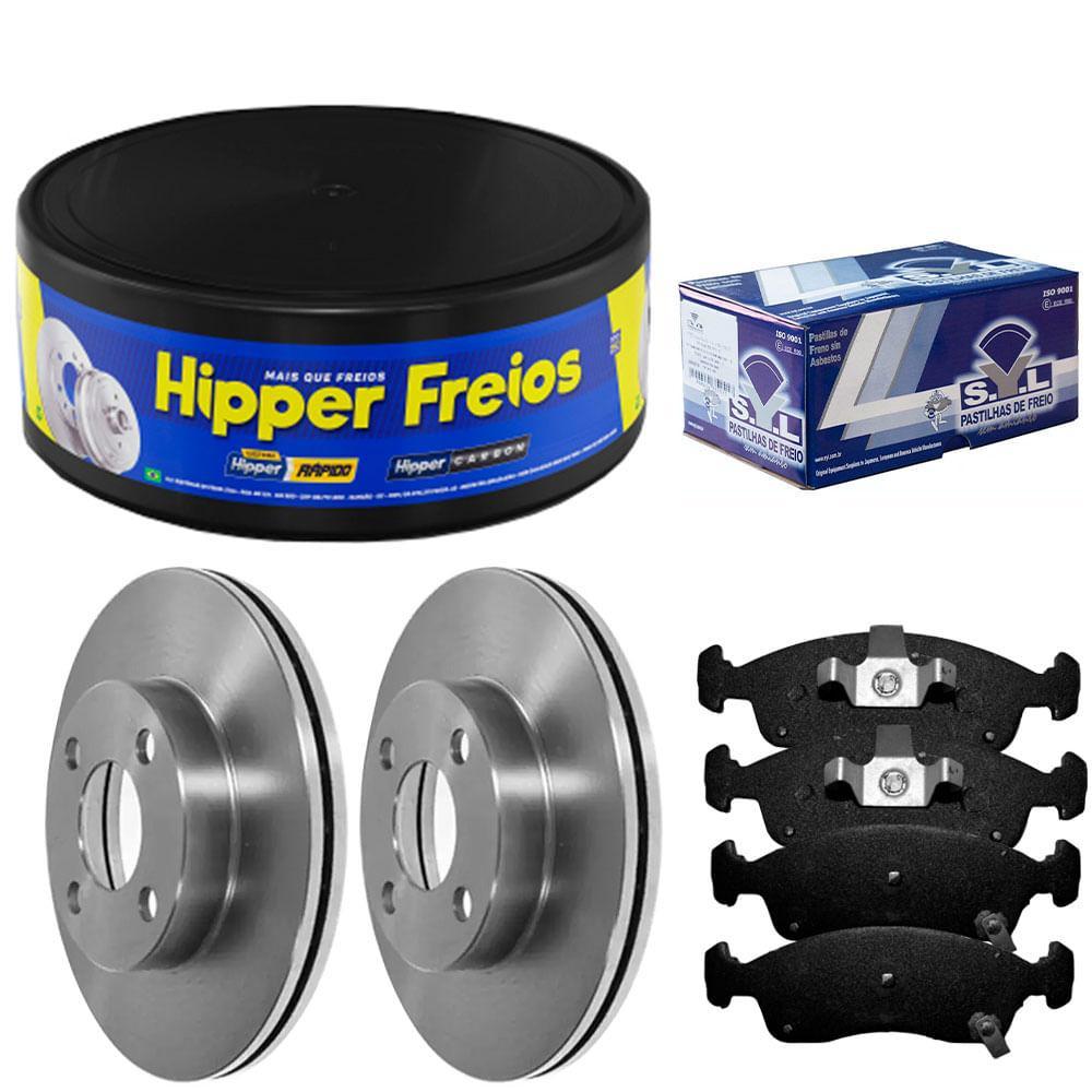 Kit Pastilha Disco Freio Cobalt Onix Prisma 2012 A 2019 em Oferta na Shopee