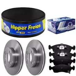 Kit Pastilha Disco Freio Cobalt Onix Prisma 2012 A 2019