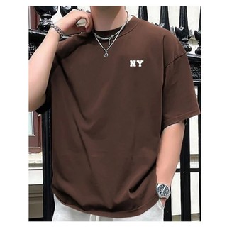 Camiseta Unissex NY 100% Algodão Balada Caminhada Academia Passeio Diversão