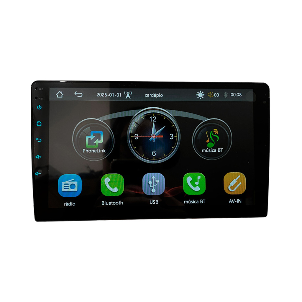 Multimídia Mp5 H-tech Ht-9001ca 9 Pol 1 Din 4x60w Carplay