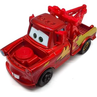 Brinquedos de carro infantis Cars 2 e Cars 3, modelos de liga vermelha, decorações para bolo de aniversário, Enc KYOU