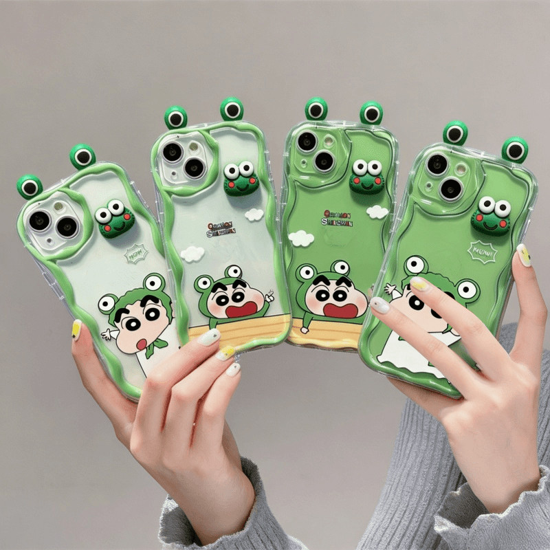 Capa Para Samsung Galaxy S26 Ultra S25 S24 Plus S26FE A17 A06 A07 A16 A56 M16 A36 A55 A15 Desenhos Animados 3D Orelhas D