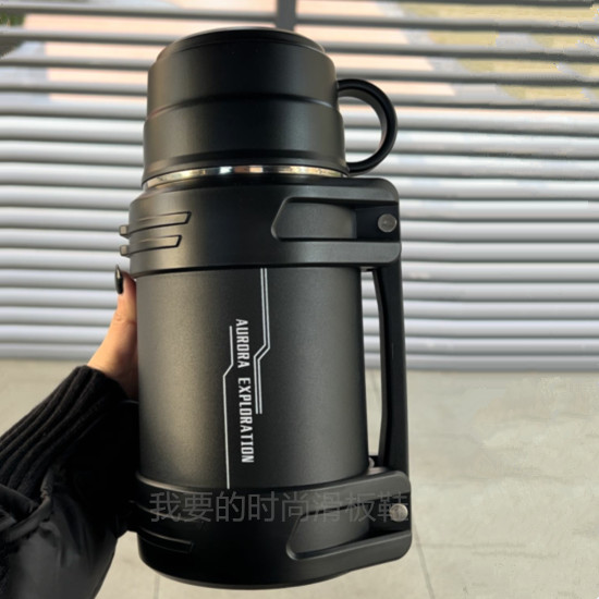Influenciador de venda quente curto pier pot 316 aço inoxidável engrossado pote térmico viagem acampamento ao ar livre c
