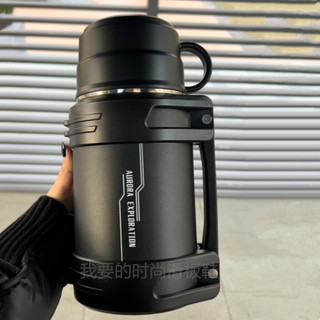 Influenciador de venda quente curto pier pot 316 aço inoxidável engrossado pote térmico viagem acampamento ao ar livre c