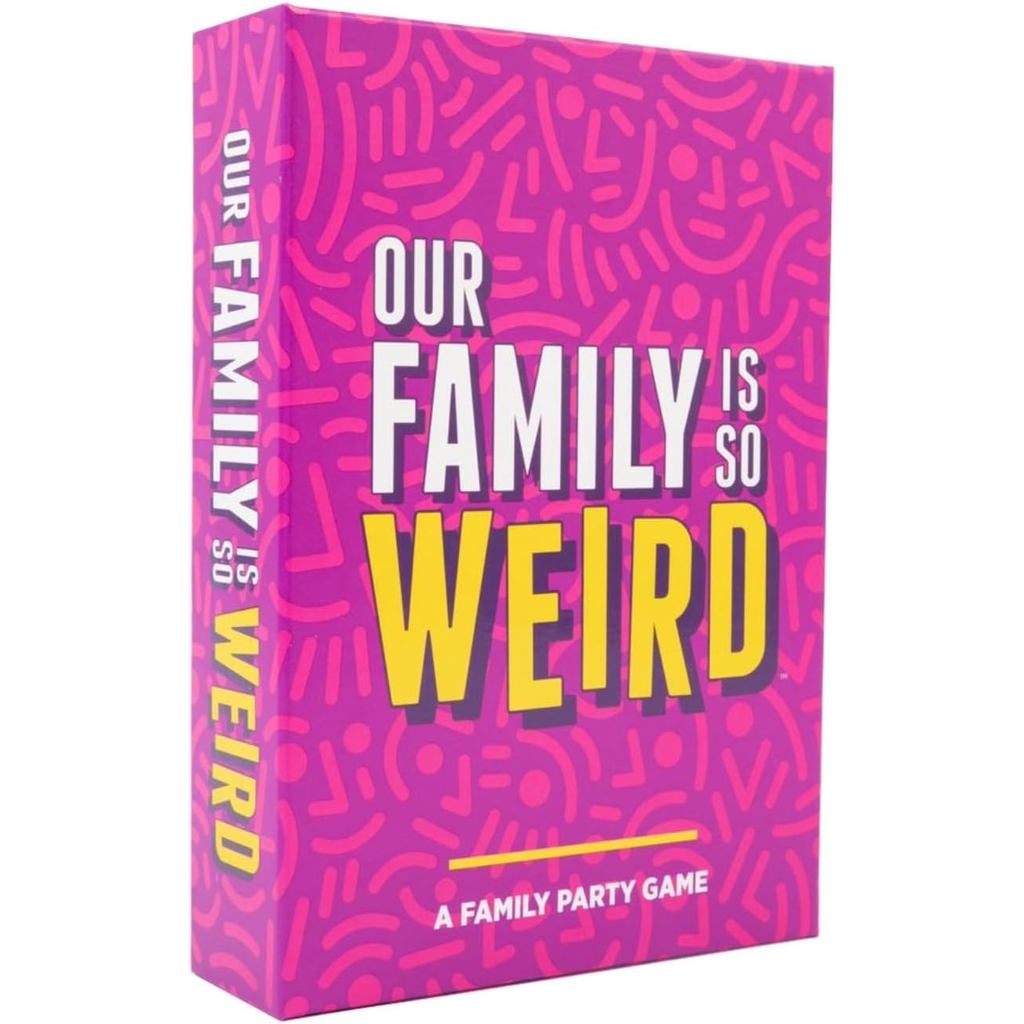 DSS Games Our Family is So Weird [A Family Card Game to Decide Who’s Most Likely to | Game Night Idea for Teens, Adults 