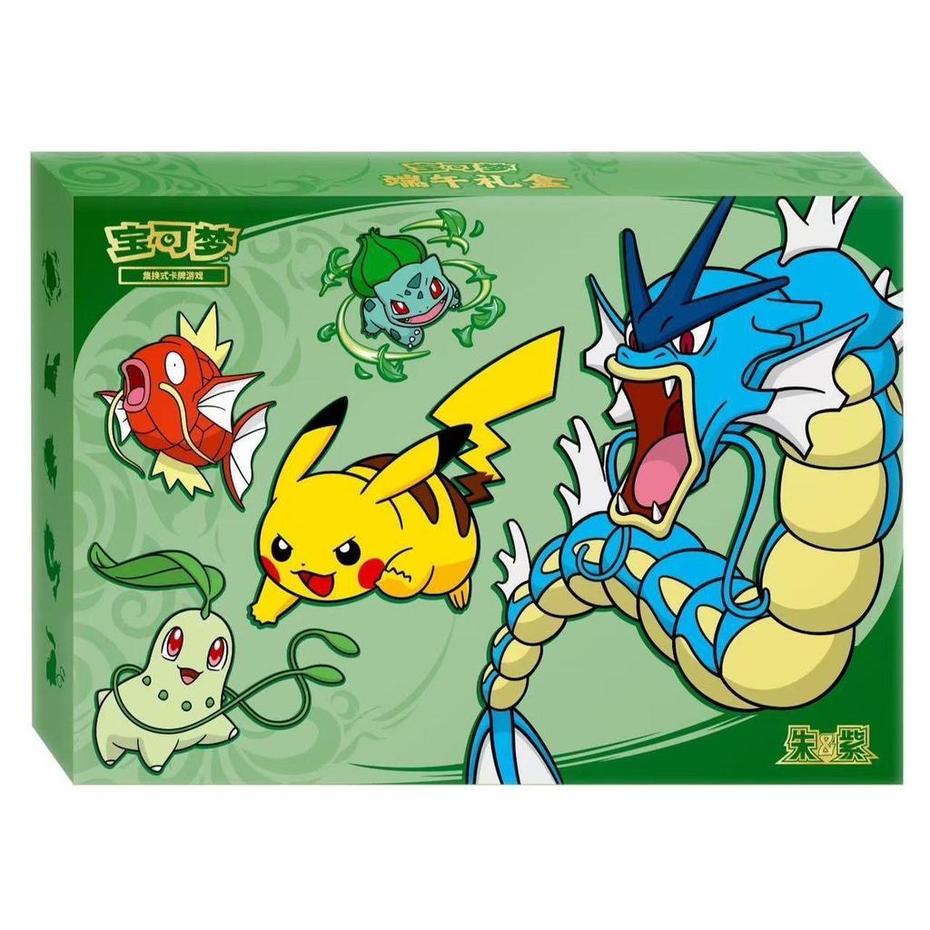 Genuíno Pokémon Trading Pokémon Exchange Game Card Game PTCG Simplificado Chinês 2026 Caixa de Presente