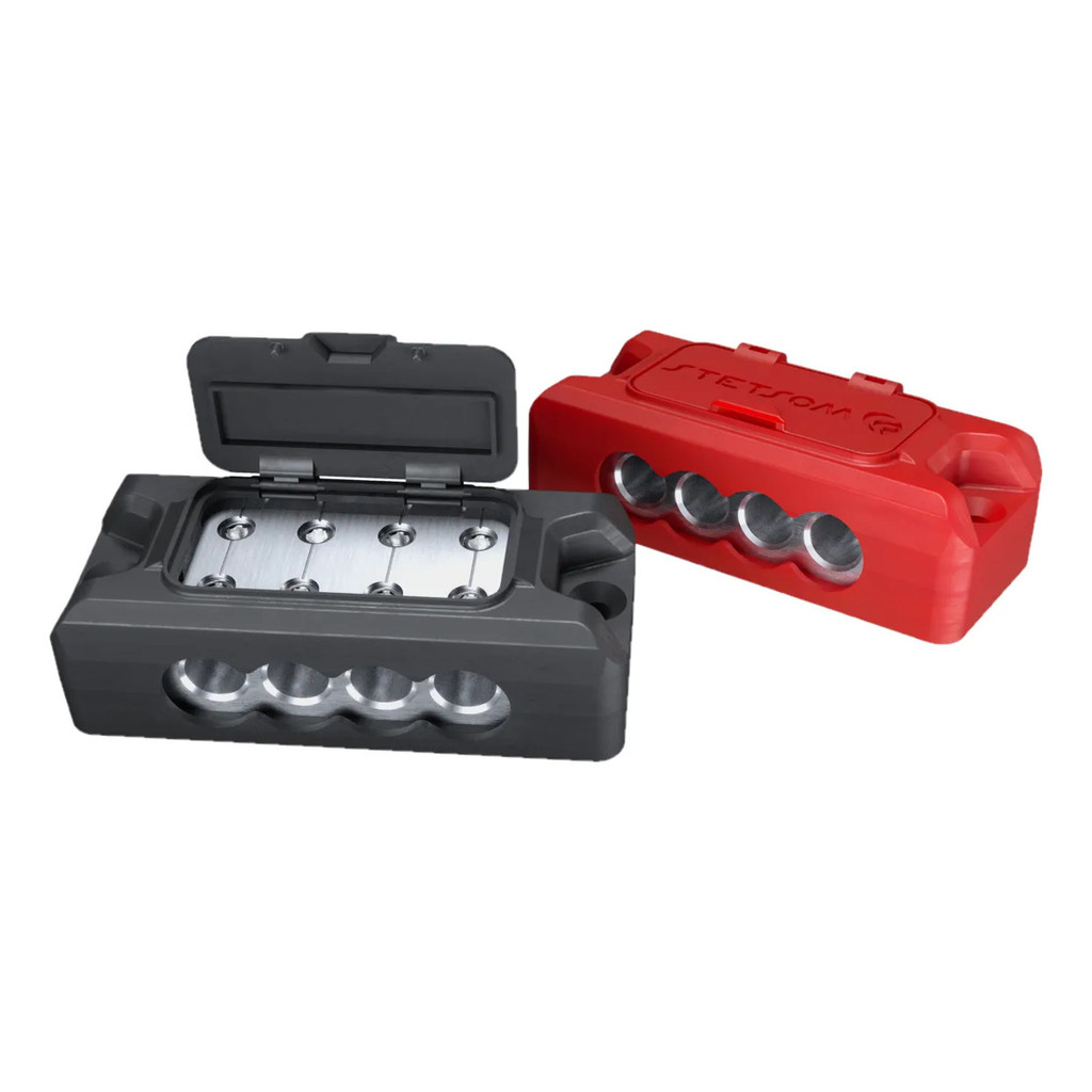 Barramento Stetsom 4x4 8 Vias 70mm2 Para Amplificador bloco distribuidor
