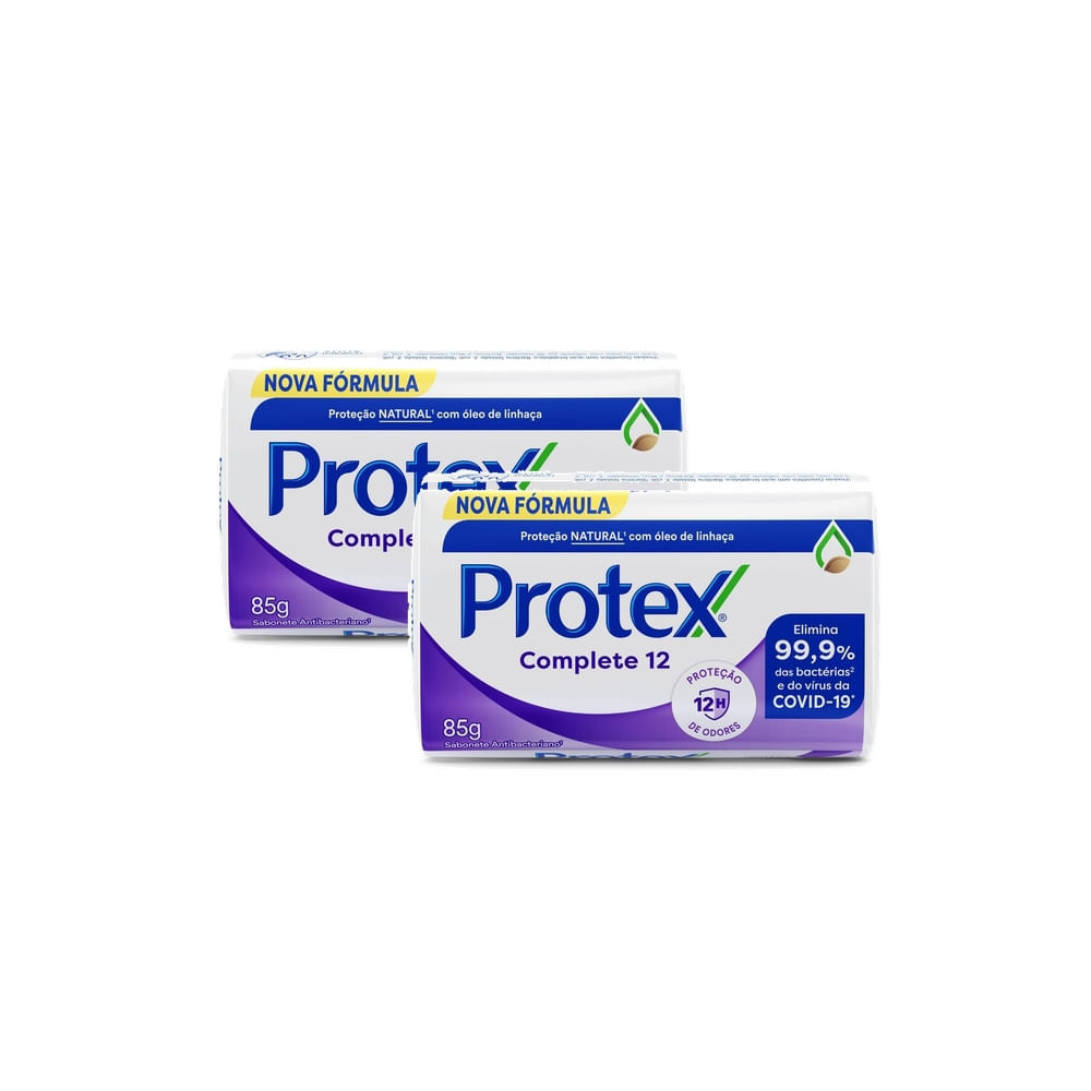 Kit 2 Sabonete Protex Complete 12 85g