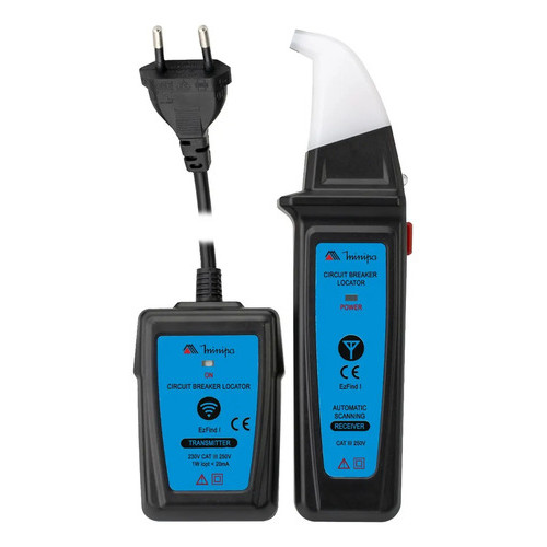 Localizador De Disjuntor Minipa Ez Find I Catiii 100v A 230v Preto
