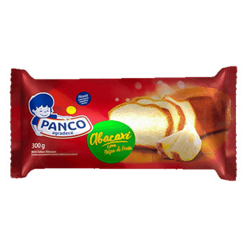 Panco Bolo de Abacaxi com Polpa de Fruta Pacote 300g