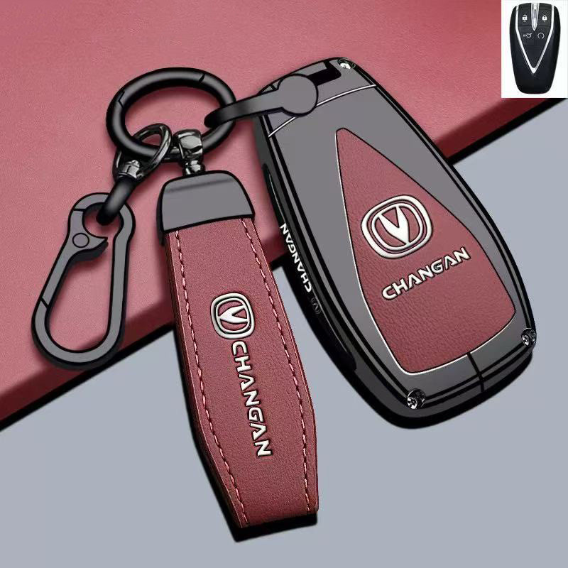 2026 CAOA CHANGAN UNI-T Key cover X7plus/Changan Pathfinder F70/unik Yida unit Car bag buckle case