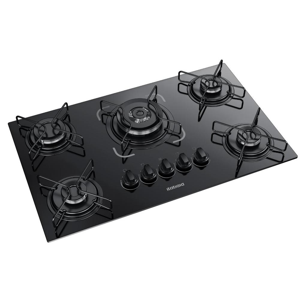Cooktop Itatiaia Essencial 5 Bocas Tripla Chama