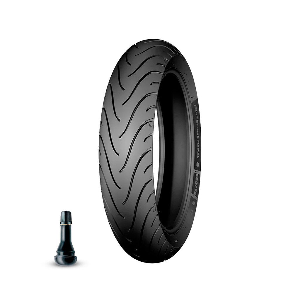 Pneu Michelin 160/60 ZR17 69W Pilot Street TL + Válvula CB 500 NC 700 NC 750 XJ6 MULTISTRADA 620