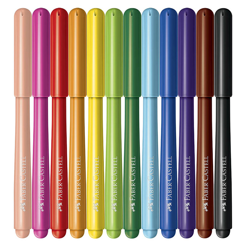 Caneta hidrográfica Vai e Vem 12 cores 150112VVZF\555412 Faber-Castell · foto 2