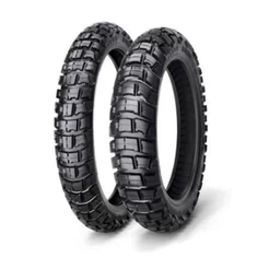 Par Pneus Aro 19 e Aro 17 Ira Dust 90/90-19 + 110/90-17 Bros 160