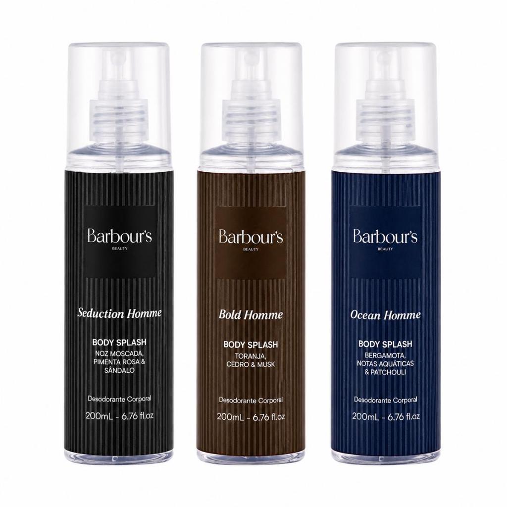 Kit Barbours Homme Aroma Marcante 200ml