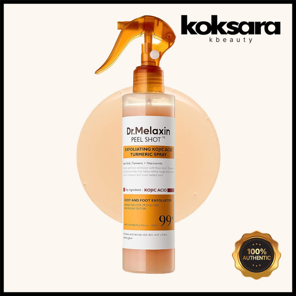 Dr.Melaxin Kojic Acid Turmeric Body Peel Shot™ Spray 200ml