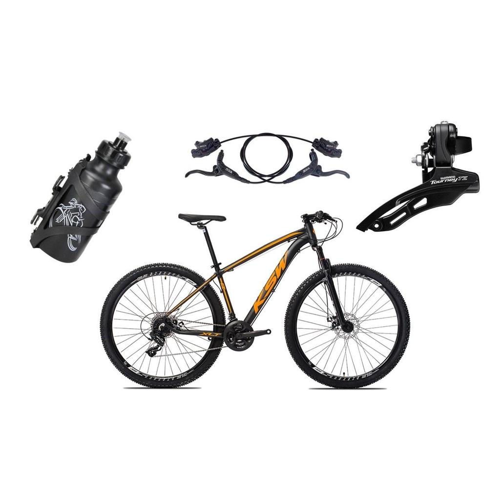 Bicicleta Aro 29 KSW Aluminio 6061 24v Freio Hidráulico