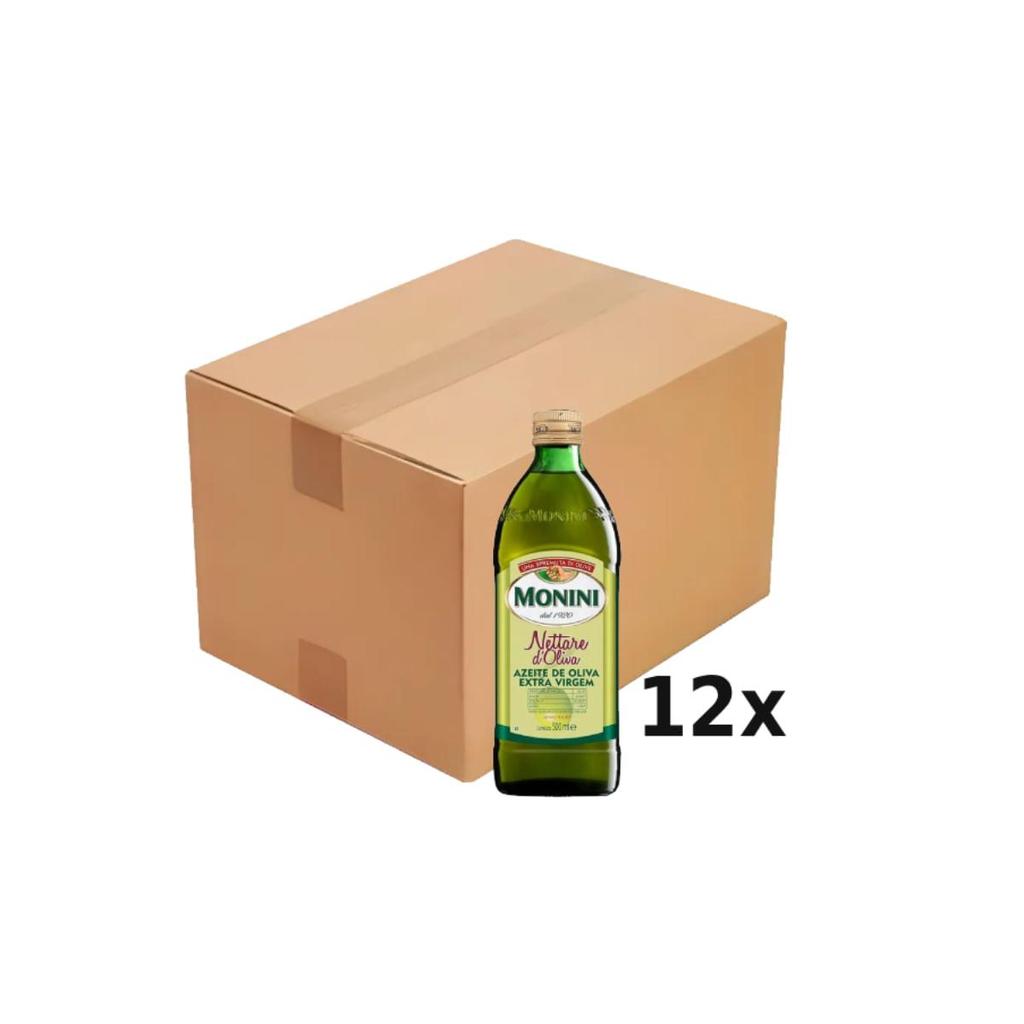 Azeite de Oliva Monini Extra Virgem Néctar de Oliva 500ml Caixa com 12 Unidades