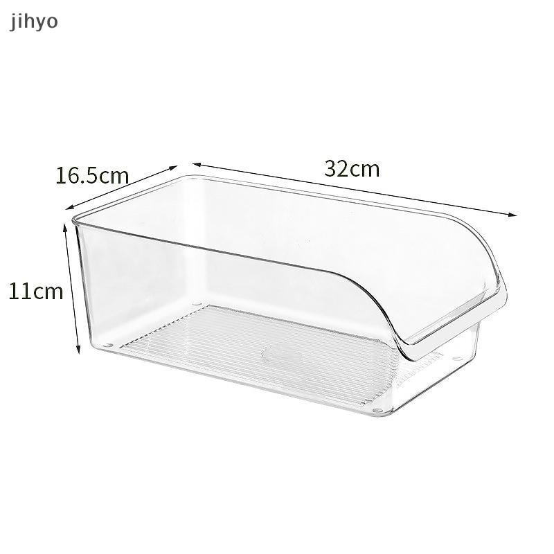 [jihyo] 2/3/4 Unidades Organizador De Gaveta De Geladeira Transparente , Recipiente De Armazenamento Multifuncional Sna