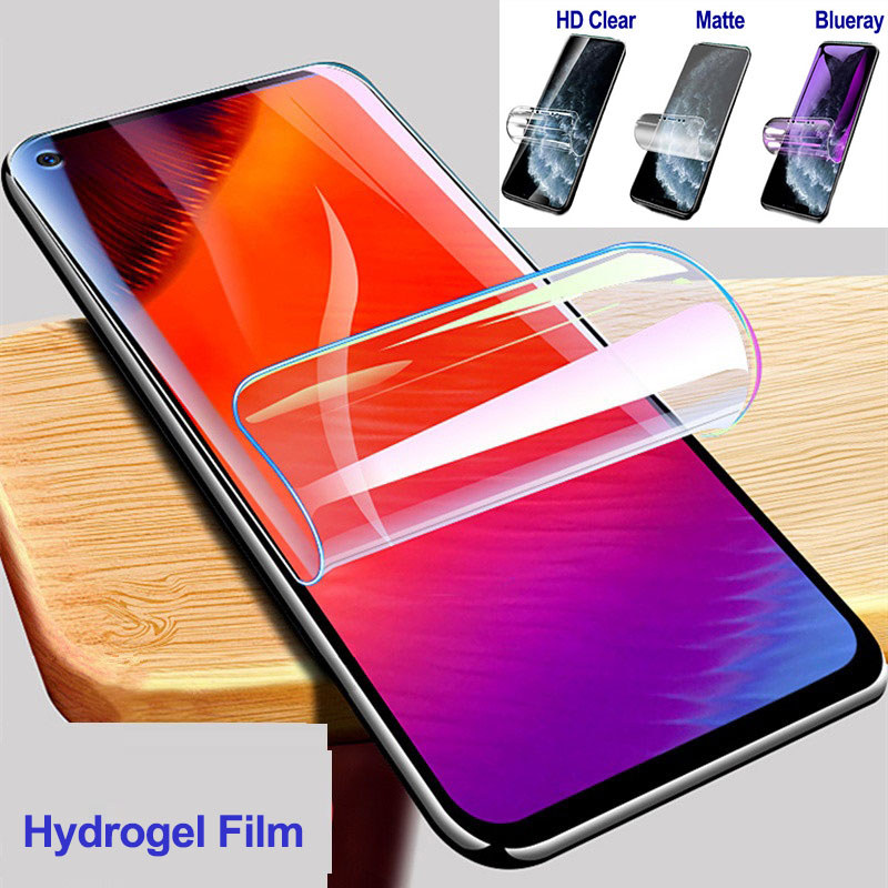 Para Samsung Galaxy A53 A73 A23 A33 A52 A52S A32 A22 A12 A51 A71 A31 A21 A21S Protetor De Tela Hidrogel Película Proteto