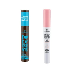 KIT Máscara de Cílios I Love Extreme Crazy Volume marrom + Booster essence