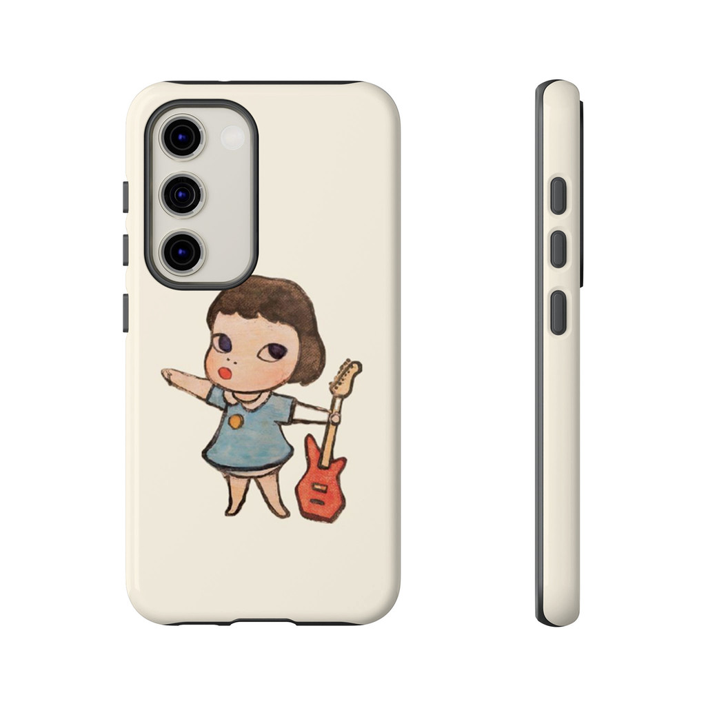 Capa De Telefone Amor Da Música De Yoshitomo Nara Samsung Galaxy S26 S25 S24 S23 S22 S21 S20FE A14 A15 A16 A23 A25 A26 A