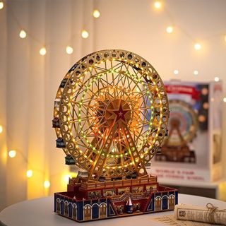 Senhor Americano Natal grande roda gigante caixa de música caixa de música namorada dia dos namorados aniversário Housew