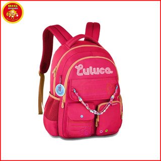 Mochila De costas Luluca Feminino Escolar 18l 2026 Luxo Fashion