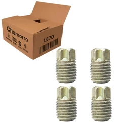 Kit 4 Parafuso Regulagem Dobradiça Porta Vw Original Gol Saveiro G2 G3 G4 G5 WHT005150