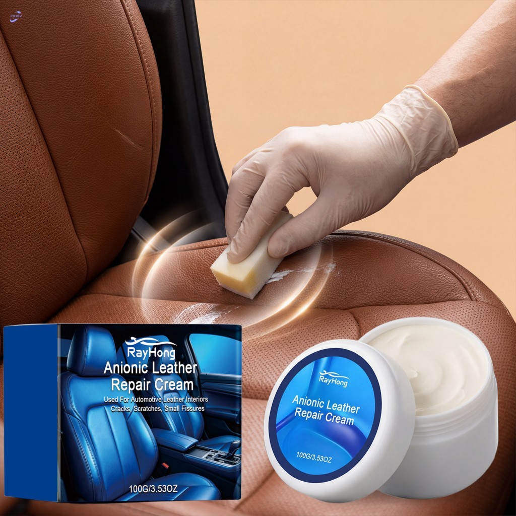 Creme Condicionador De Couro Penetrante Profundo , À Prova D'água , Resistente A Manchas , Restaurador De Reparo Para Sa