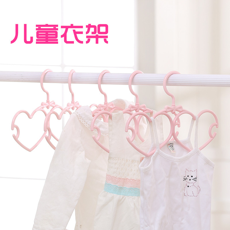 Cabide de plástico estilo japonês para crianças, cabide para bebês recém-nascidos, suporte para pendurar roupas doméstic