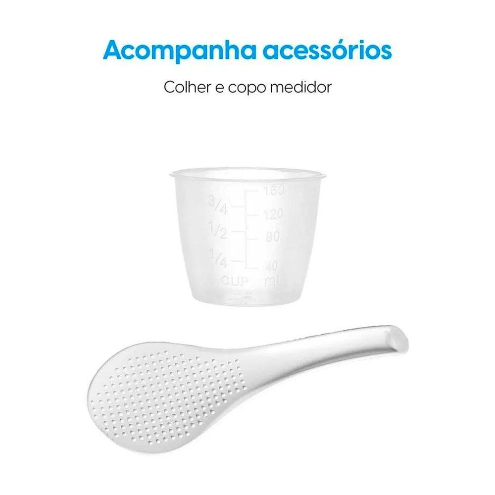 Panela Elétrica de Pressão Elgin Fast Cook - 4 Litros 900W Preto — imagem 2 de 2