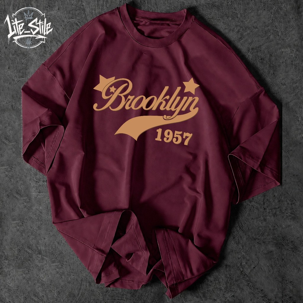 Camiseta Brooklyn Streetwear Moda de Rua 100% Algodão Premium Unissex Lançamento Envio Imediato